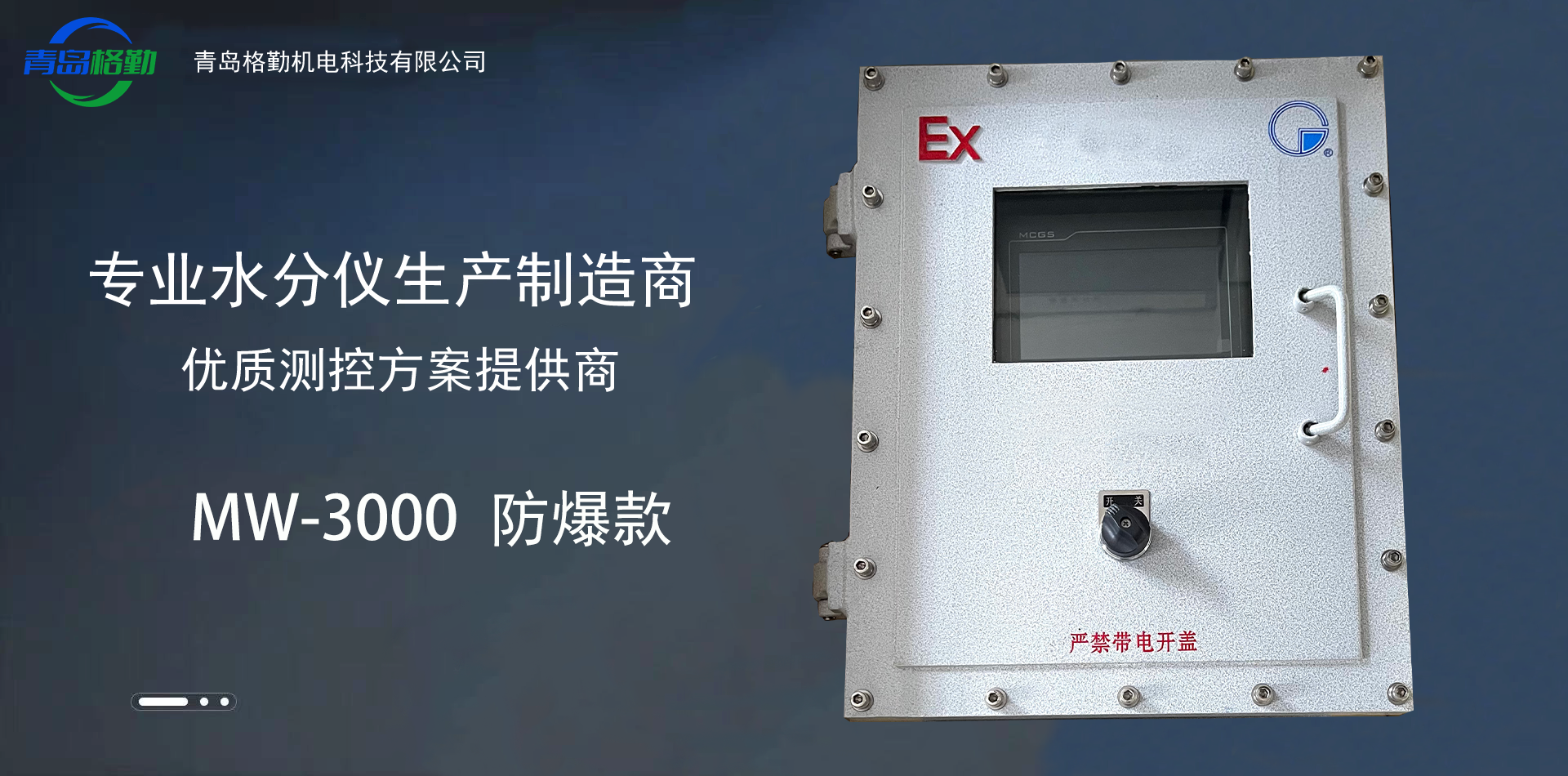 MW-3000在线微波水分仪(防爆款)