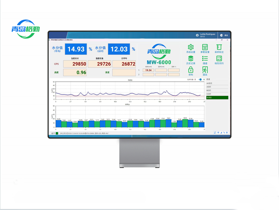 MW-6000整包在线微波水分仪